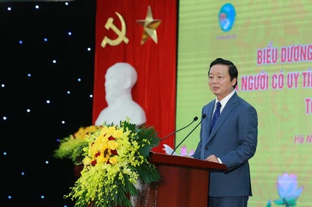 Phó Thủ tướng Chính phủ Trần Hồng Hà phát biểu ý kiến tại hội nghị. (Ảnh: VGP)