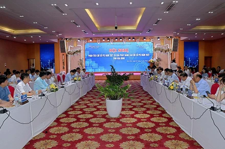 Hội nghị thu hút đông đảo các chuyên gia, nhà đầu tư tham dự.