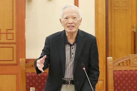 Nguyên Phó Thủ tướng Chính phủ Vũ Khoan. (Ảnh: TTXVN)