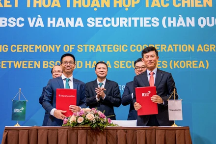 Lễ ký kết thỏa thuận hợp tác giữa BSC và HSC.