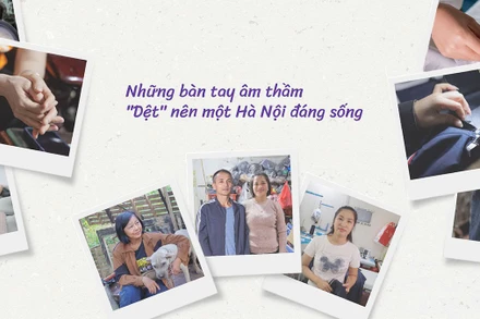 Những bàn tay âm thầm "dệt" nên một Hà Nội đáng sống