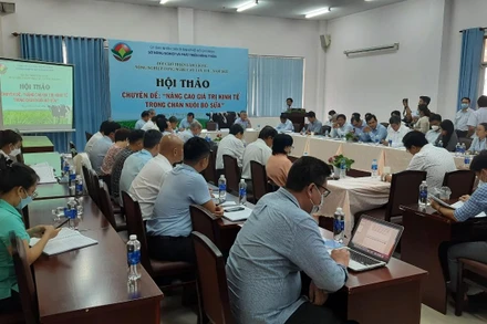 Quang cảnh hội thảo.