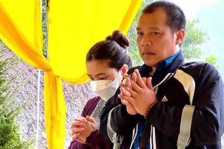 Ông Quang và bà Bích. (Ảnh: CTV)