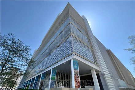 Trụ sở Ngân hàng Thế giới (WB) ở Washington, DC, Mỹ. (Ảnh: AFP/TTXVN)