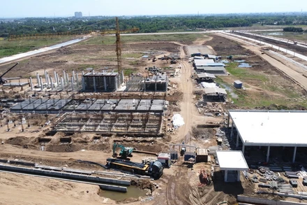 Hai hạng mục xây dựng không phép quy mô hơn 9.000m2.