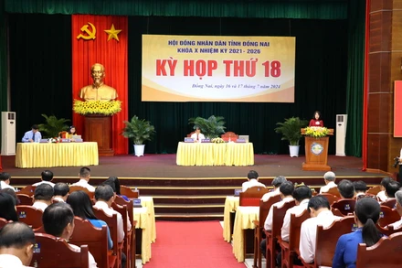 Kỳ họp thứ 18 Hội đồng nhân dân tỉnh Đồng Nai sẽ xem xét, thông qua 20 Nghị quyết, góp phần thúc đẩy phát triển kinh tế, bảo đảm an sinh xã hội trên địa bàn.
