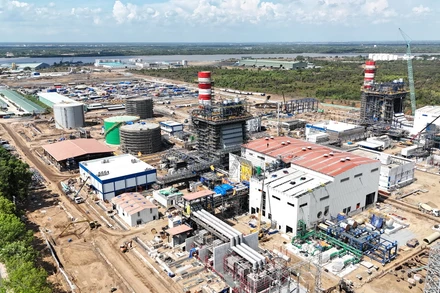 Dự án xây dựng nhà máy nhiệt điện Nhơn Trạch 3, 4 đang chậm tiến độ so kế hoạch đề ra.