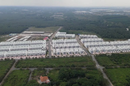 Toàn cảnh Dự án khu dân cư Tân Thịnh.