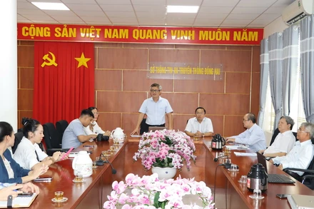 Quang cảnh buổi họp báo.