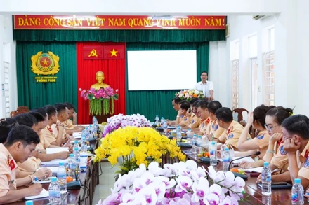 Quang cảnh khai mạc lớp tập huấn.