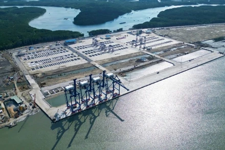 Cảng Phước An hoàn thành, chuẩn bị đưa vào sử dụng.