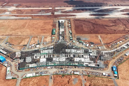 Nhà ga hành khách được xem là trái tim của dự án xây dựng sân bay Long Thành giai đoạn 1.