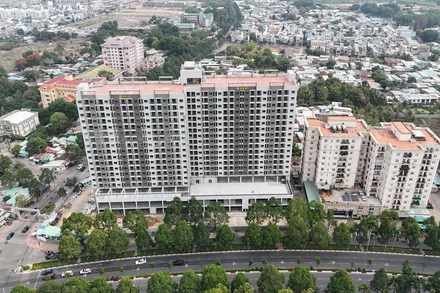 Một dự án nhà ở xã hội chuẩn bị đưa vào hoạt động tại thành phố Biên Hòa.