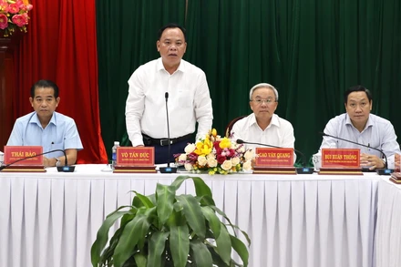 Quyền Chủ tịch Ủy ban nhân dân tỉnh Đồng Nai Võ Tấn Đức yêu cầu tăng cường công tác thanh, kiểm tra, siết chặt quy trình an toàn lao động trong sản xuất.