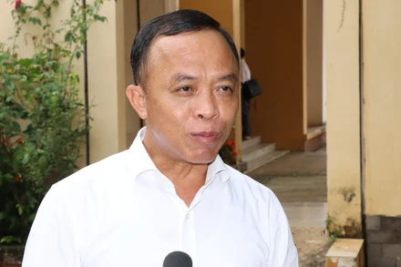 Đồng chí Nguyễn Huy Du, Phó Bí thư Thường trực Huyện ủy Thống Nhất.