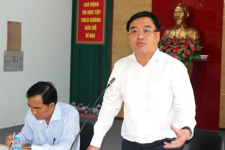 Bí thư Thành ủy Biên Hòa Hồ Văn Nam đề nghị các đơn vị phối hợp đồng bộ, nhịp nhàng để đẩy nhanh tiến độ giải phóng mặt bằng cao tốc Biên Hòa -Vũng Tàu.