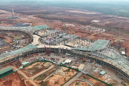 Nhà ga hành khách được xem là "trái tim" giai đoạn 1 dự án sân bay Long Thành.