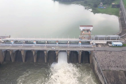 Thủy điện Trị An sẽ xả lũ điều tiết hồ chứa đợt 3 kể từ 10 giờ ngày 23/10.
