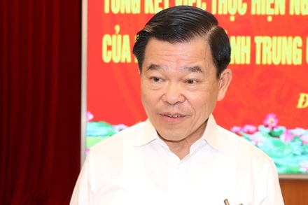 Đồng chí Nguyễn Hồng Lĩnh trả lời phóng viên Báo Nhân Dân, ngày 21/12.