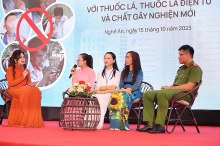 Chia sẻ các giải pháp nói không với thuốc lá, thuốc lá điện tử và chất gây nghiện mới.