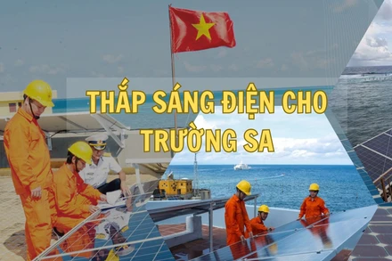 Thắp sáng điện cho Trường Sa