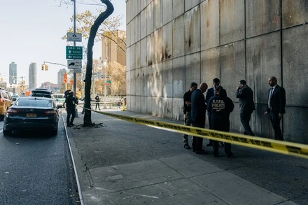 Cảnh sát phong tỏa hiện trường. (Nguồn: nytimes)