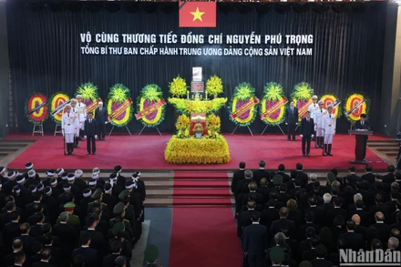 Lễ truy điệu và Lễ an táng Tổng Bí thư Nguyễn Phú Trọng.
