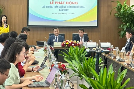 Lễ phát động Giải thưởng toàn quốc về thông tin đối ngoại lần thứ X.