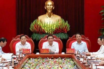 Lãnh đạo ba tỉnh Phú Thọ, Vĩnh Phúc và Hòa Bình chủ trì hội nghị triển khai phương án sắp xếp đơn vị hành chính cấp tỉnh.