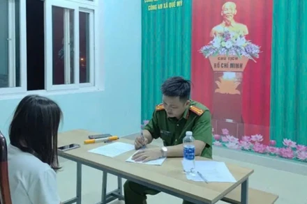 Tại cơ quan công an, bà N.N.U.L. đã thừa nhận toàn bộ hành vi sai phạm của mình.