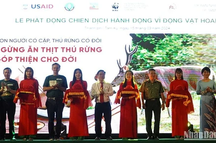 Khai mạc Triển lãm về Đa dạng sinh học. 