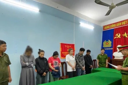 Công an phát hiện nhiều đối tượng dương tính với ma túy đá.