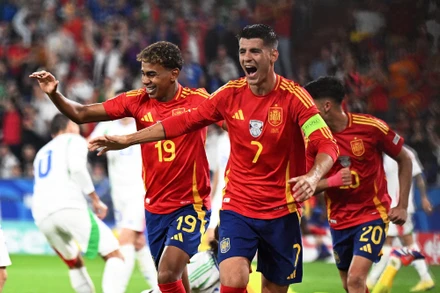 Tây Ban Nha sở hữu sức mạnh và chiều sâu đội hình vượt trội. (Ảnh: Getty)
