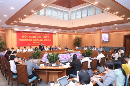 Toàn cảnh hội nghị.