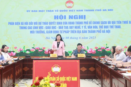 Quang cảnh hội nghị. 