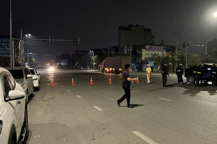 Triển khai lực lượng chặn bắt đối tượng.