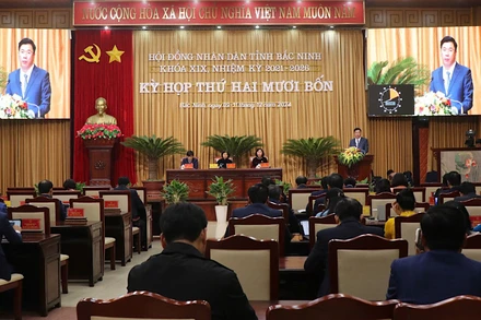 Quang cảnh phiên chất vấn.