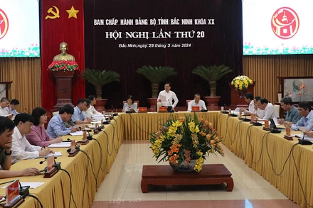 Quang cảnh hội nghị.