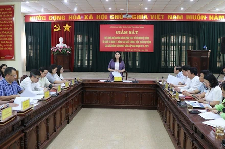 Quang cảnh buổi giám sát.