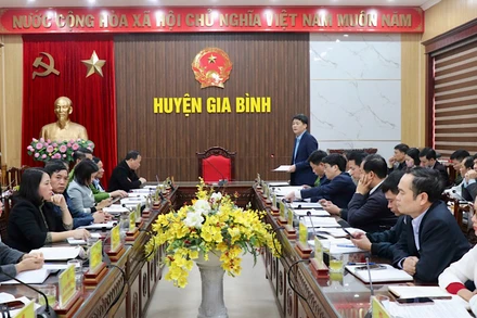 Huyện Gia Bình, tỉnh Bắc Ninh triển khai kế hoạch liên quan đến Dự án Đầu tư xây dựng Cảng vận chuyển hàng hóa tại xã Cao Đức.