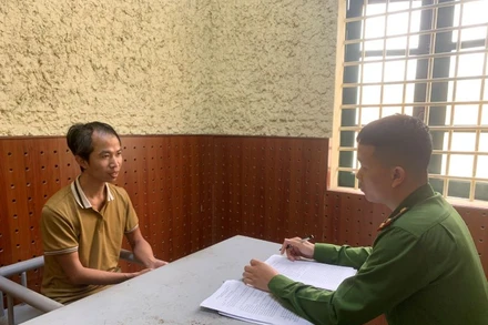 Tại cơ quan điều tra, Vũ Thế Chung khai nhận đã thực hiện hành vi “phóng hỏa” đốt nhà anh T.