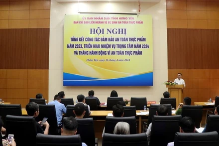 Hưng Yên triển khai Tháng Hành động vì an toàn thực phẩm năm 2024 với chủ đề “Tiếp tục đảm bảo an ninh, an toàn thực phẩm trong tình hình mới".