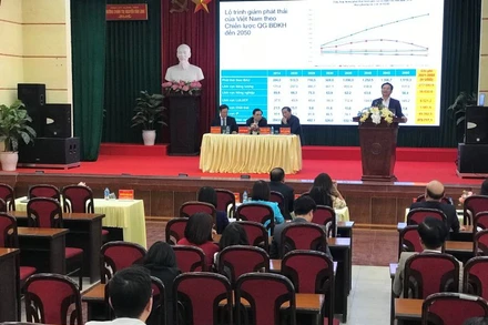 Tọa đàm khoa học chuyển đổi năng lượng công bằng tại tỉnh Hưng Yên.