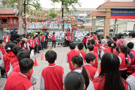 [Ảnh] Lan tỏa tình yêu thương, trách nhiệm bảo vệ động vật đến trẻ thơ