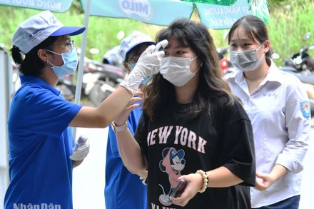 Bảo đảm an toàn trong những ngày diễn ra kỳ thi tốt nghiệp THPT (Ảnh minh hoạ: THỦY NGUYÊN)