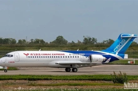 Máy bay COMAC của Trung Quốc là 1 trong số hãng máy bay mới chính thức được công nhận sử dụng từ Nghị định số 89/2025/NĐ-CP. (Ảnh: CỤC HÀNG KHÔNG VIỆT NAM cung cấp)