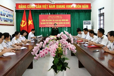 Công bố kế hoạch kiểm tra công tác giáo dục mầm non tại Vùng 5 Hải quân.