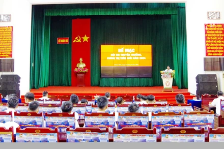 Lễ bế mạc và trao giải Hội thi Thuyền trưởng, Chính trị viên giỏi năm 2024 của Lữ đoàn 162, Vùng 4 Hải quân