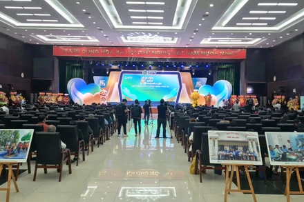 Lễ kỷ niệm 15 năm thành lập Quỹ Cộng đồng phòng tránh thiên tai.