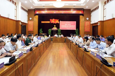 Hội thảo về của cách tư pháp của Thành ủy Đà Nẵng. 